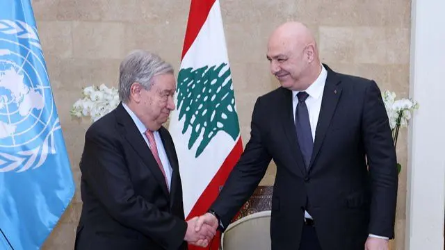 تحرك اممي من اجل لبنان عون: لم نتلق جوابًا حول التفاوض