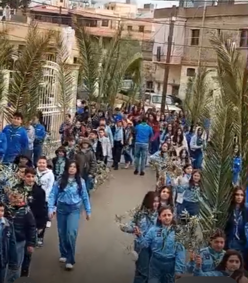 الشعانين الحزينة في القرى الحدودية