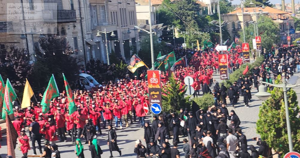 صورة توضيحية للمقال: كربلاء تُعاد في الحرب ولكن بلا مراسم في مراكز التهجير •  فوعاني: عاشوراء عهدٌ لا ينكسر